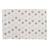 Boho Soft Neutral Tribal Geometric Aztec Muster Kissenbezug (Vorderseite)