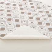 Boho Soft Neutral Tribal Geometric Aztec Muster Sherpadecke (3/4)