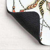 Boho Soleil Hand Drawn Mousepad (Ecke)