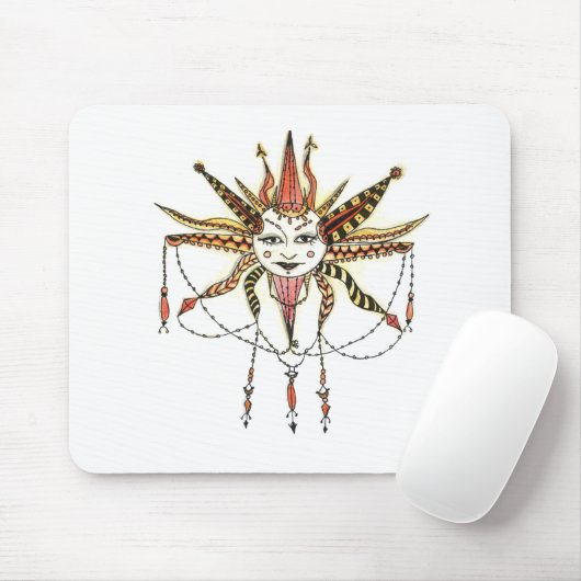 Boho Soleil Mousepad (Mit Mouse)