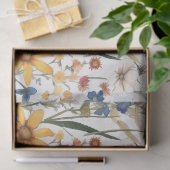 BOHO SOMMERFLORALE DECOUPAY SEIDENPAPIER (Geschenk)