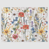 BOHO SOMMERFLORALE DECOUPAY SEIDENPAPIER (Vorderseite)