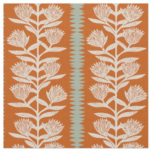 Boho-Sommerhaus geometrisches Terrakotta Minimalis Stoff