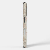 Boho-Sonne- und Mondmuster Case-Mate iPhone Hülle (Rückseite / Rechts)