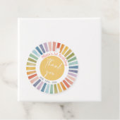Boho-Sonnen-Geburtstagsgeschenk-Tags Geschenkanhänger (Beispiel)