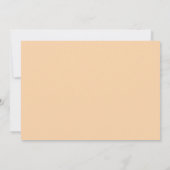 Boho-Sonnenblumen-Hochzeit Save The Date (Rückseite)