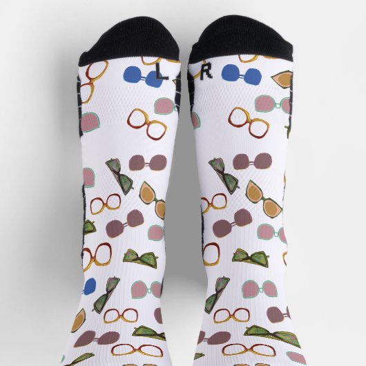 Boho-Sonnenbrille Socken (Oben)