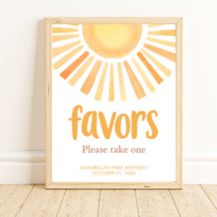 Boho Sonnenschein Geburtstagsparty bevorzugt Zeich Poster