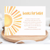 Boho Sonnenschein mutierte Töne Bücher für Baby-Ge Begleitkarte