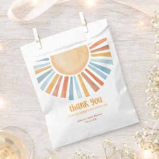 Boho sonnenschirm Junge Babydusche Geschenktütchen