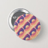 Boho-Sonnenuntergang Button (Vorne & Hinten)