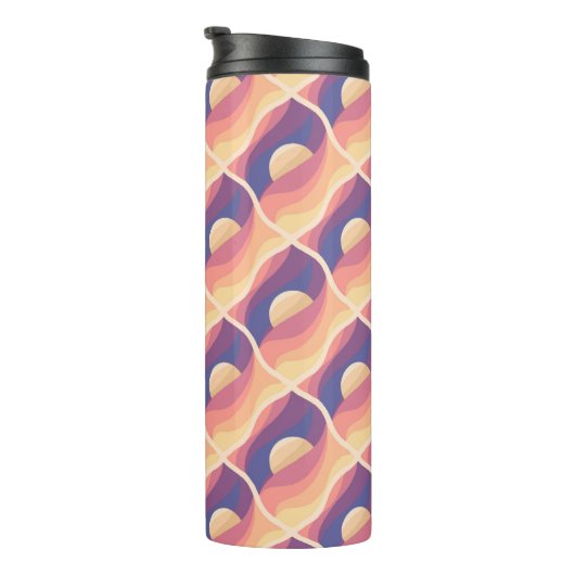 Boho-Sonnenuntergang Thermosbecher (Nach rechts gedreht)