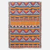 Boho Southwest Santa Fe Style Decke (Vorderseite Vertikal)