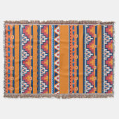 Boho Southwest Santa Fe Style Decke (Vorderseite)