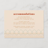 Boho Southwestern Enclosure Card Begleitkarte (Vorderseite)