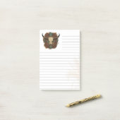Boho-Southwestern Style Flair Lined 3M Post-it Klebezettel (Auf Schreibtisch)