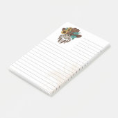 Boho-Southwestern Style Flair linierte 3M Post-it Klebezettel (angewinkelt)