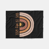 Boho Spf ist meine Beste Freundin Dermatologie Der Fleecedecke (Vorderseite (Horizontal))