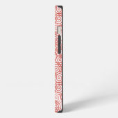 Boho-Spiralen iPhone Hülle (Linke Seite)