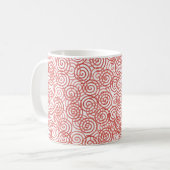 Boho Spirals Kaffeetasse (Vorderseite Links)