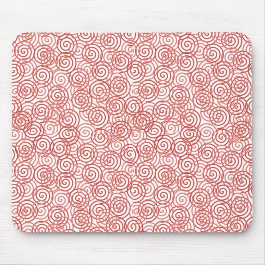 Boho Spirals Mousepad (Vorne)
