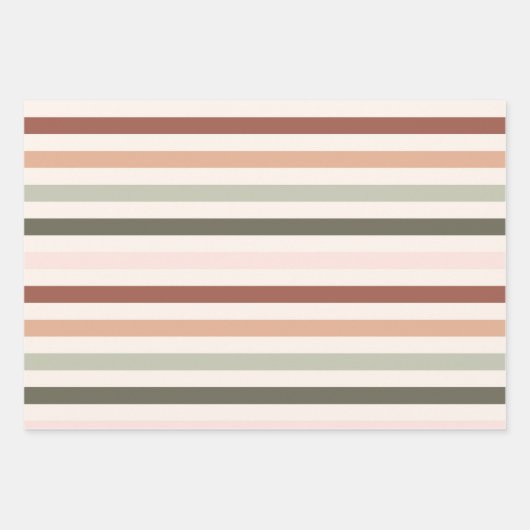 Boho Spring Bunny Botanical Geschenkpapier Set (Vorderseite 2)