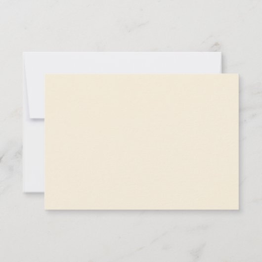 Boho Spring Flowers Baby Dusche Danke Karten (Rückseite)