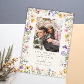 Boho Spring Wildblumen Botanischer Garten Einladung