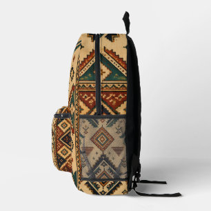 Boho-Stamm-Geometrisches Muster Rucksack Ethnisc