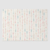 Boho Stamm Pastel Arrow Gender Neutral Seidenpapier (Vorderseite)