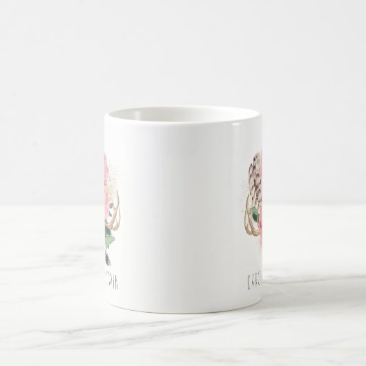 Boho Stammes- Feder-Kaffee-Tasse Kaffeetasse (Mittel)