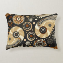 Boho Stammes-Paisley- und Mandala-Kissen