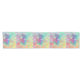Boho Stammes- schicker Feder-u. Kurzer Tischläufer (Horizontal)