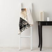 Boho Stammesmuster Sherpadecke (Beispiel)