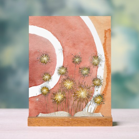 Boho Starlight Art Acrylschild (Neutral)