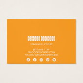 Boho Stars Earring Necklace Juwelier Display Card (Rückseite)