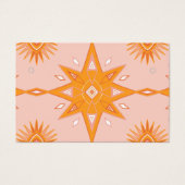 Boho Stars Earring Necklace Juwelier Display Card (Vorderseite)