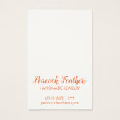 Boho Stars Earring Necklace Juwelier Display Card (Rückseite)