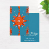 Boho Stars Earring Necklace Juwelier Display Card (Schreibtisch)