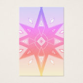 Boho Stars Earring Necklace Juwelier Display Card (Vorderseite)