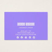 Boho Stars Earring Necklace Juwelier Display Card (Rückseite)