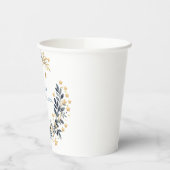 Boho Stars Greenery-Papierbecher Pappbecher (Links)