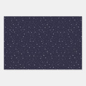 boho Stars Weihnachten und Feiern Design Geschenkpapier Set (Vorderseite 2)