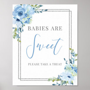Boho staubige, blühende, schicke Babys sind ein sü Poster