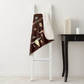 Boho Steer Pattern Sherpadecke (Beispiel)
