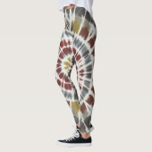Boho Sternexplosion Gefärbte Krawatte Leggings (Links)