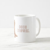 Boho-Stiefel Cowgirl Kaffeetasse (VorderseiteRechts)