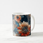 Boho Stil-Design mit Träumern Kaffeetasse (VorderseiteRechts)