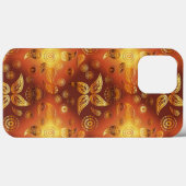 Boho-Stil Floral Ethnisch Case-Mate iPhone Hülle (Rückseite (Horizontal))