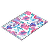 boho Stil florale rustikale Hand gezeichnete Abbil Notizblock (Linke Seite)